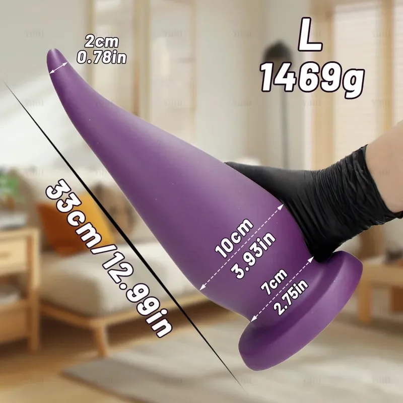 6/8/10/11cm Super Thick Anal Buttplug Extra Long Anal Plug Fisting Dildo Anal Penetration Sex Toy For Women Men Prostate Massage