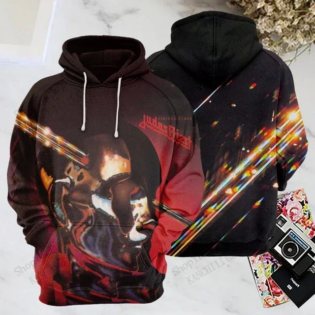 Rock Band Judas Priest 3d Print Hoodies Men Women Fashion Sports Hoodie Sweatshirt Coat Mens Sweats Men Clothes Comfort Moletom — image 11