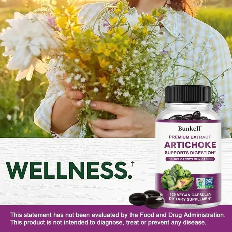 Artichoke Extract - Natural Cleansing and Detoxifying Supplement for Liver Support Immune Support and Skin Health — image 4