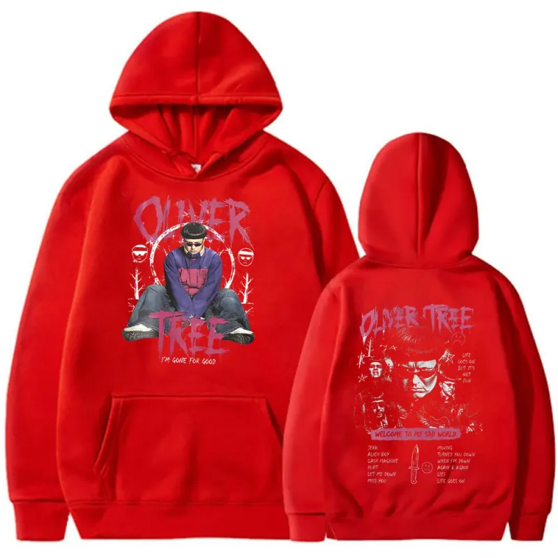 Oliver Tree Hoodies Life Goes on 1993-2026 Fans Gift Pullovers Men Clothing Fashion Hip Hop Oversized Casual Hooded Sweatshirts — image 10