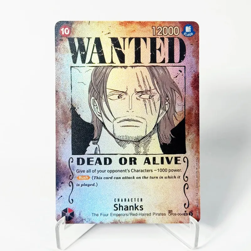 OP09 One Piece Emperors in the New World Curated Deck Luffy Shanks Roger Buggy Zoro Dragon Foil Textured Proxy Cards English — image 8
