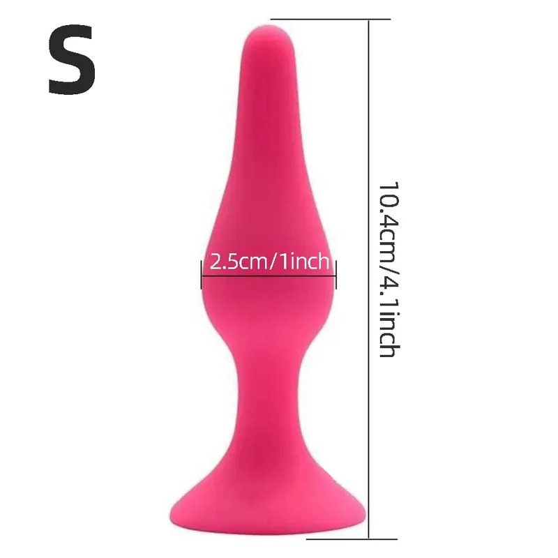 Beginner Silicone Butt Plug Anal Plug for Men Women Prostate Massager for Gay Mini Anal Bullet Masturbator Sex Toy for Men