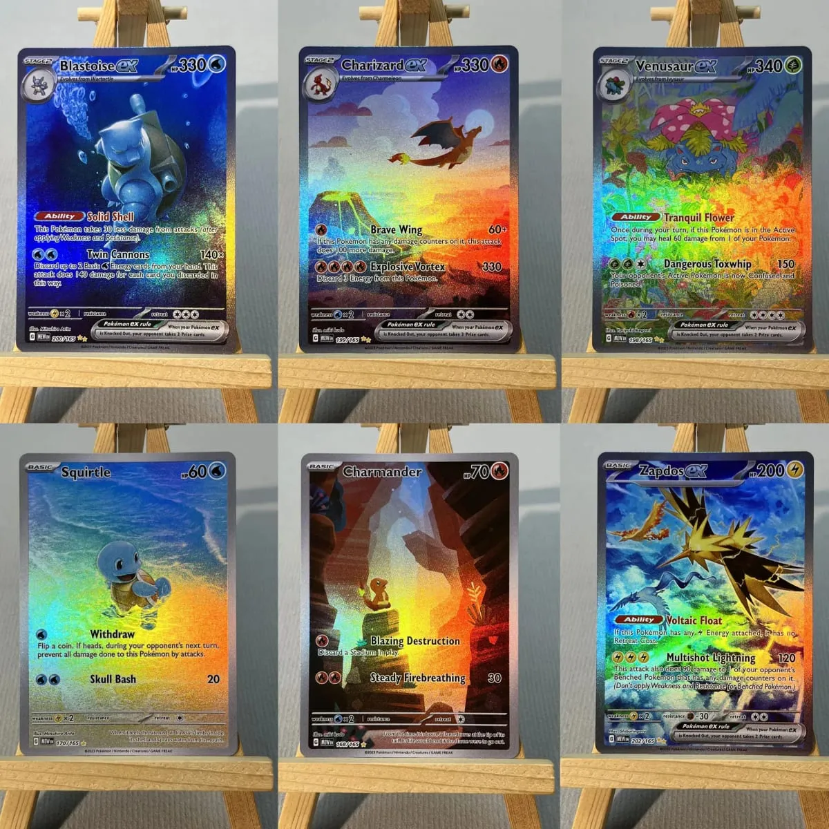 MEW PTCG13-003 Tcg proxy PKM Cards Charizard ex Bulbasaur Charmeleon Rare Collection Battle Toys Gifts for Hobbies home play — image 1