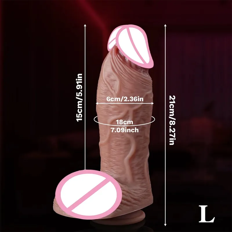Siêu Dày Thực Tế Da Dương Vật Giả Cho Hậu Môn Rất Lớn Đồ Chơi Tình Dục Dẻo Silicone Người Phụ Nữ Âm Đạo Trưởng Thành Masturbator Gà Trống Đồng Tính Lớn Dick mông Cắm 18 +