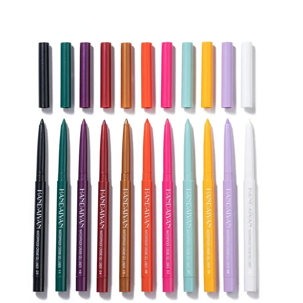 1PC Glitter Shine Eyeliner Gel Pencil Sexy Colorful Long-Lasting Shimmer Makeup Matte Colored Eye Liner Cream Pen Cosmetic Tool — image 4