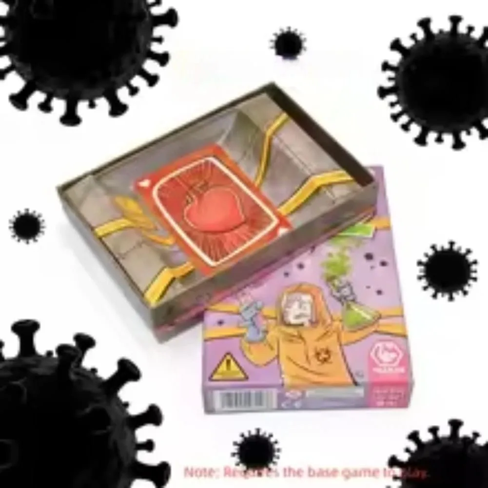 2026 Hot Selling Latest Virus Infected Card Game Card Interactive Toy Family Gathering Game Point. Card Game