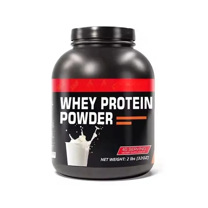 Whey Protein Powder 2lbs - 80% Protein Gold Ratio Whey for Muscle Growth & Recovery Vanilla/Chocolate/Strawberry 40 Servings
