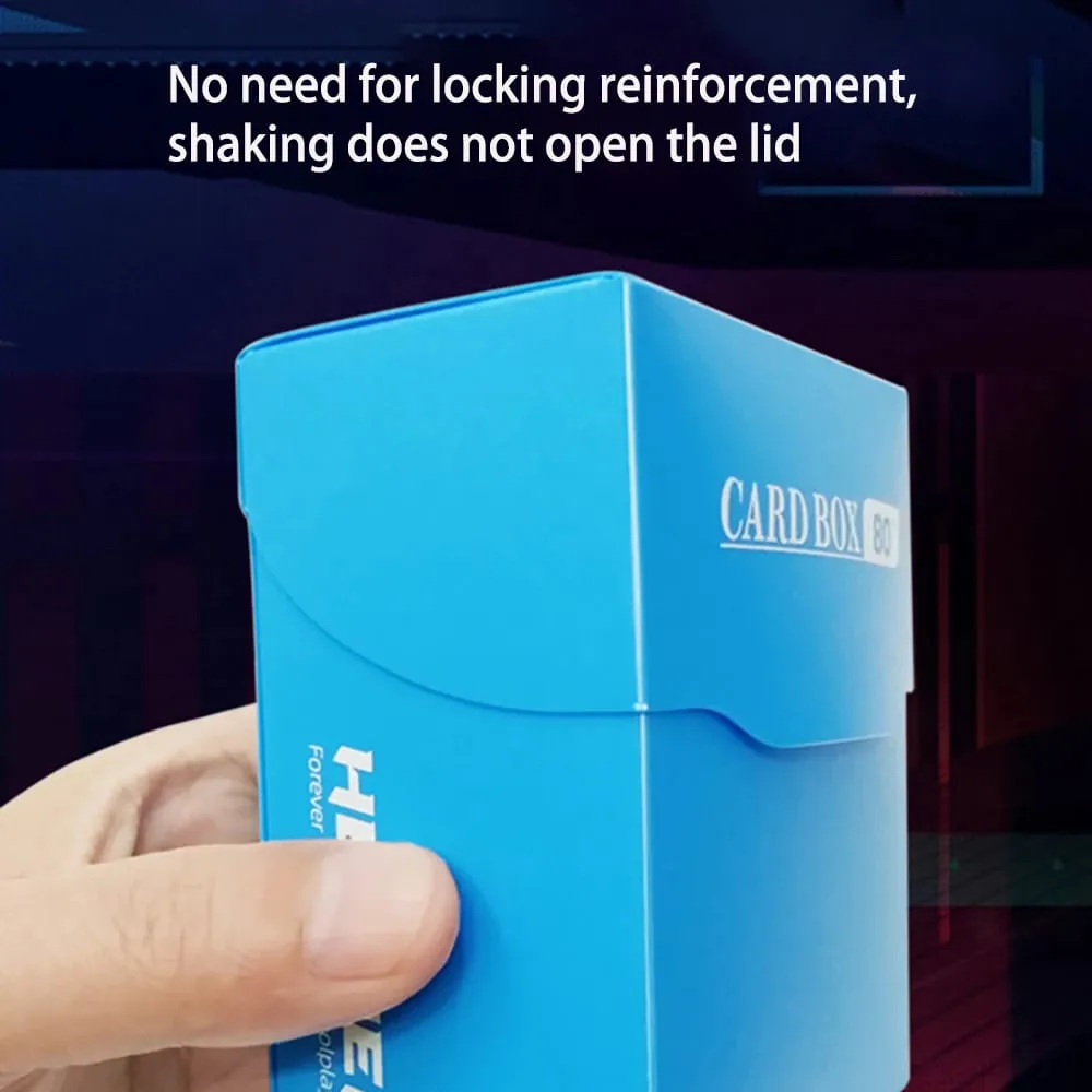 80+Card Deck Box PP Material Portable Many Color TCG Cards Case for MTG/YGO/TCG Gathering PP Storage — image 5