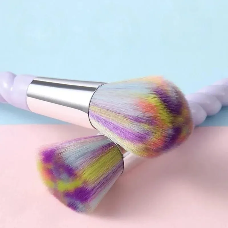 Colorful 10-Piece Makeup Brush Set Crystal Handle Concealer Brushes Beauty Health Cosmetic Tools Make Up Tools
