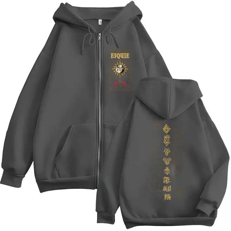 Gamer Esquie Clair Obscur Expedition 33 Zipper Hoodies Men's Women Clothing Zip Up Hooded Sweatshirts Jacket Coat Streetwear — image 5