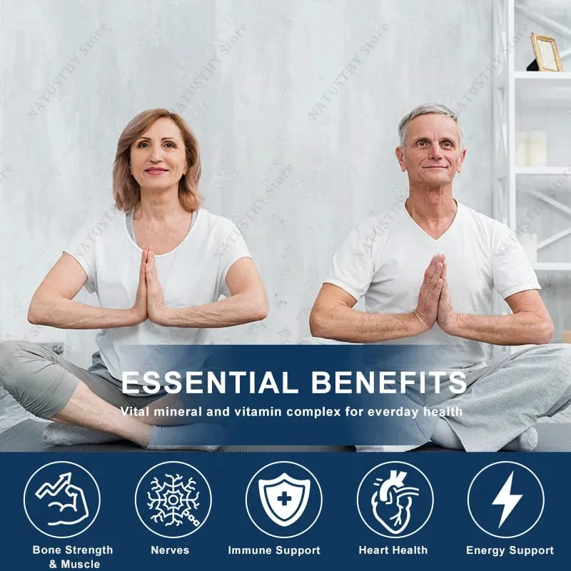 Magnesium Glycinate Capsules with Zinc for Sleep Quality Muscle Recovery Heart Brain Health — image 4
