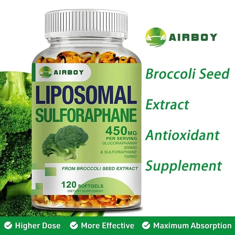 Liposomal Sulforaphane 450mg - Suplemen Jantung Antioksidan Peningkat Imunitas — image 4