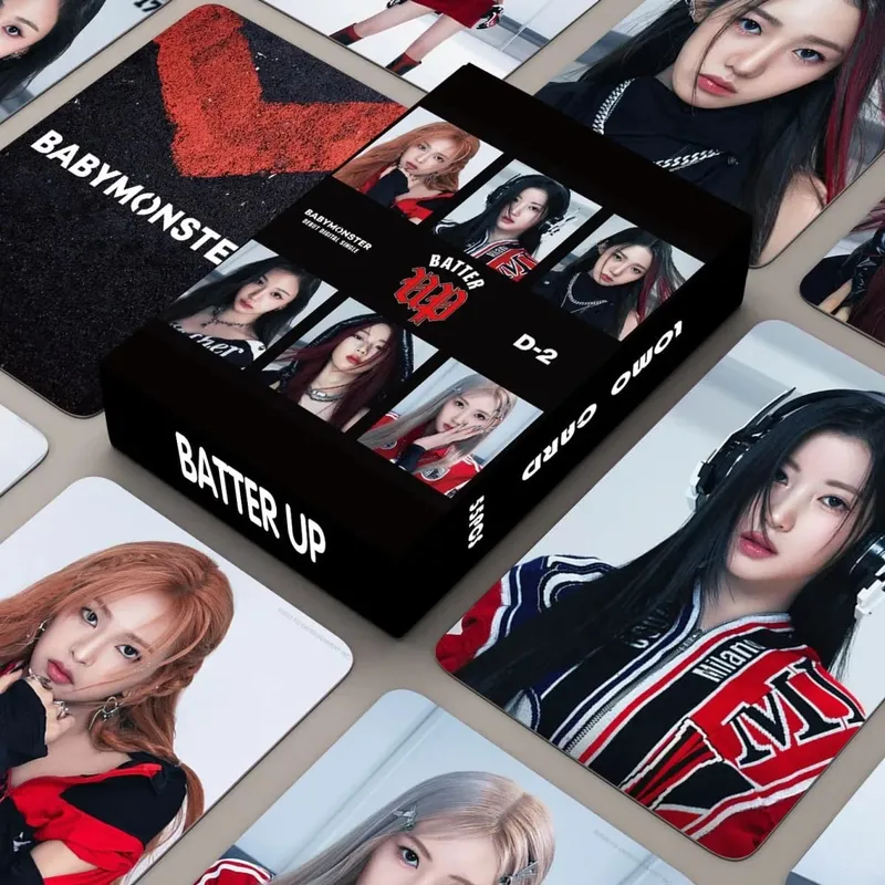 55PCS Kpop Hot Girls Group New Ablum "CHOOM" High Quality Photocards RUKA AHYEON RORA PHARITA RAMI ASA CHIQUITA HD Lomo Cards
