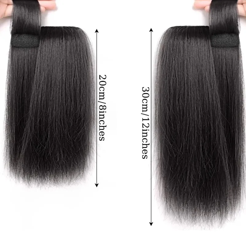Synthetic Hair Extensions Volume Hair Pad Wig Clip-in Root Lifter Pad Hairpiece with Sponge Invisible Hair Pad for Women Wear — image 6