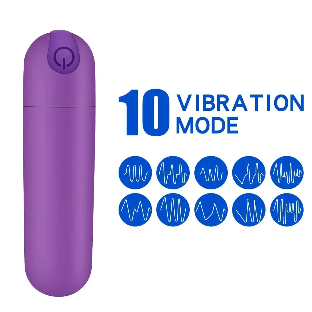 Mini bala vibrador para mulheres forte choque vibratório mamilo vagina estimulador clitoral empurrando vibrador brinquedos sexuais para casal 18 +