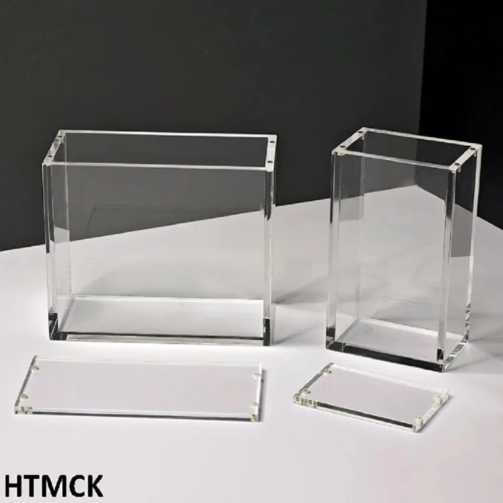Clear 5mm Acrylic Magnetic Display Storage Case Dustproof Protective Box for Japanese TCG Booster Box Collectible Card Display