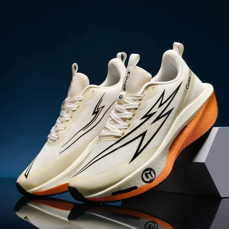 Men Running Shoes Carbon Board Speciality Marathon Casual Sports Breathable Lightweight Woman Comfortable Athletic Sneakers — image 3
