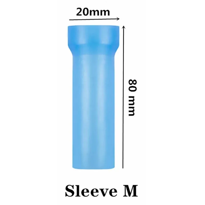 S/M/L Silicone Glans Protector Cap Szexjátékok Nemi szervek ujjú farka megnagyobbító nyújtó ujjú péniszhez felnőtt kellékek — image 8