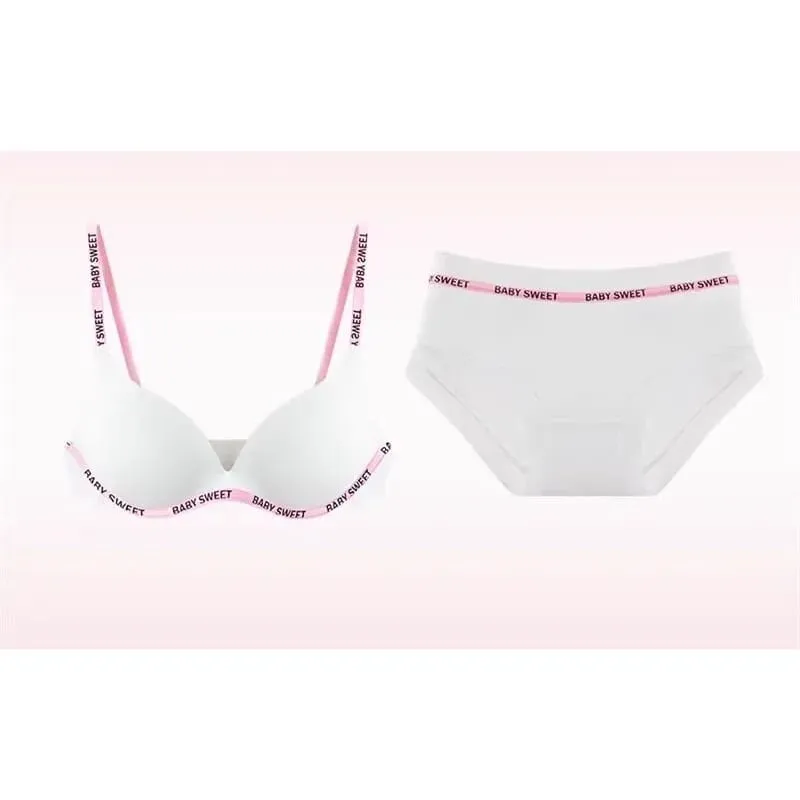 Hot Dopamine Bright Color Seamless Lingerie Set Sexy Push Up Small Breast Enhancer Wireless Comfort Daily Wear Plus Size 32-38 — image 5