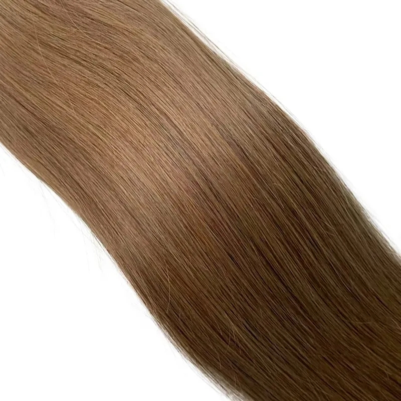 Butterfly Weft Hair Extensions Pu Hole Weft Double Sided Genius Weft Bundles Hand Tied Weft Invisible Weave For Women