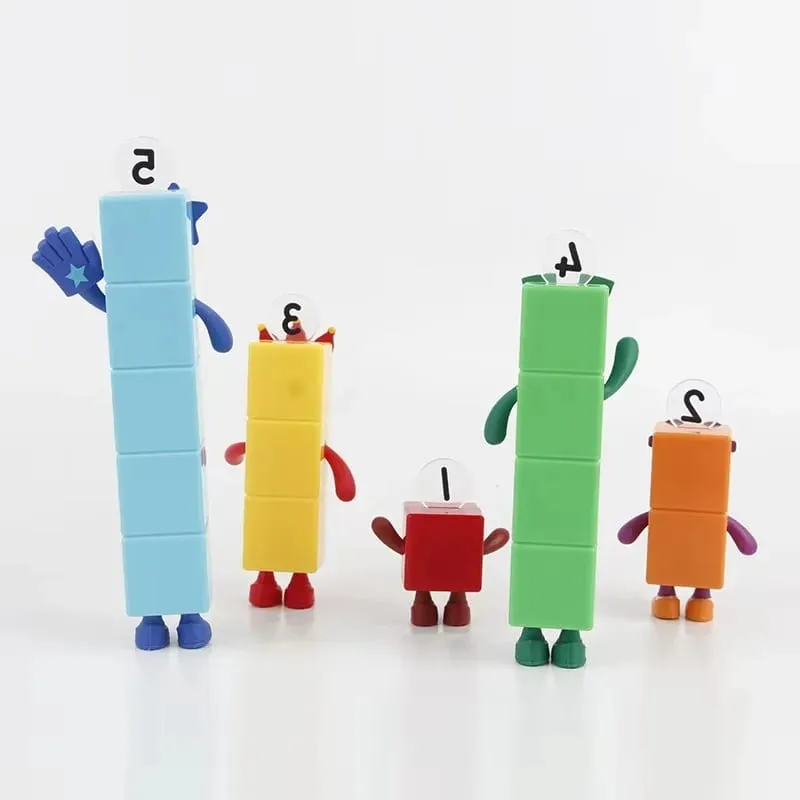 5pcs/Set Number Candle Action Figure Pvc Statue Collection Model Educational Toy Special Birthday Gift For Cake Decor — image 4