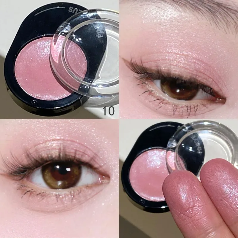 12 Colors Diamond Shining Eyeshadow Cosmetics Long Lasting Silky Easy To Color Pearl Light Brightening Eye Shadow Makeup Palette