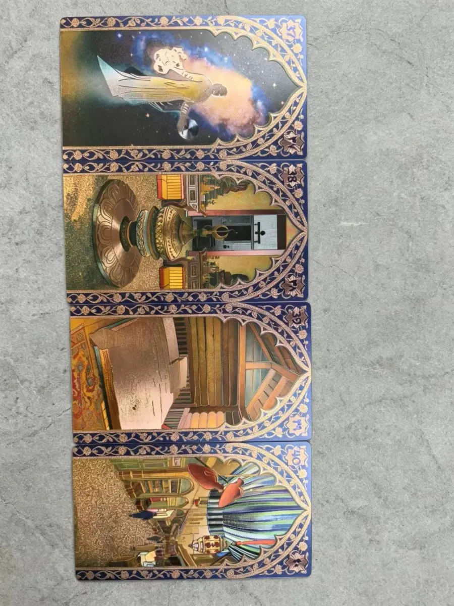 Rana George Lenormand Oracle Cards 40 Pcs Waterproof PET Cards 12*7cm for Divination & Fortune Telling — image 6