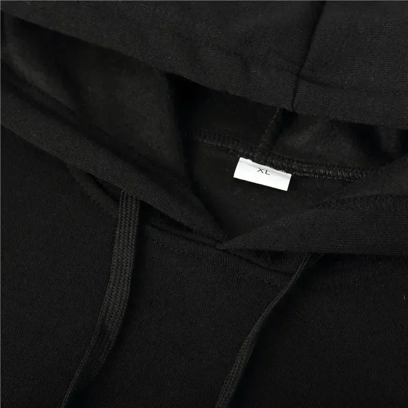printing Autumn winter models Men's Fleece windproof Warm Cotton Oversized Hoodie Outdoor Commuter Men's High Elastic top