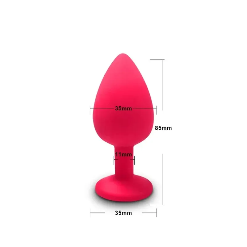 Anal Toy Soft Silicone Anal Plug Mini Bullet Vibrator Butt Plug Men Women Gay Couples Anal Prostate Stimulator Sex Toy for Adult — image 26