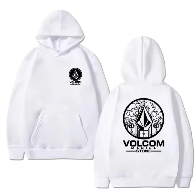 2026 Fashion Hoodie Women and man Hoody Volcom Stone Double-sided Casual Graphic Sports Tops Breathable Streetwear Clothing — image 13
