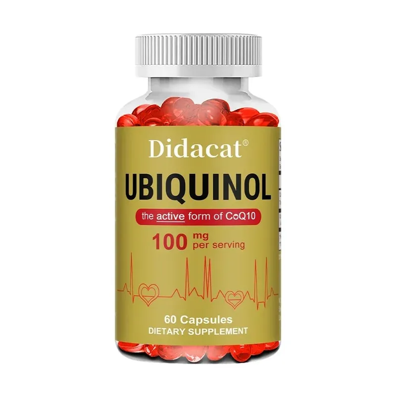 Ubiquinol CoQ10 Vegetable Capsules Antioxidant Support Joint Cellular Energy Production Heart & Cardiovascular Health — image 8