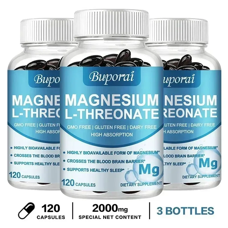 Magnesium L Threonate Supplement - Muscle Strength Bone and Joint Health Focus and Memory Enhancer Supports Nerve FunctionSup — image 11