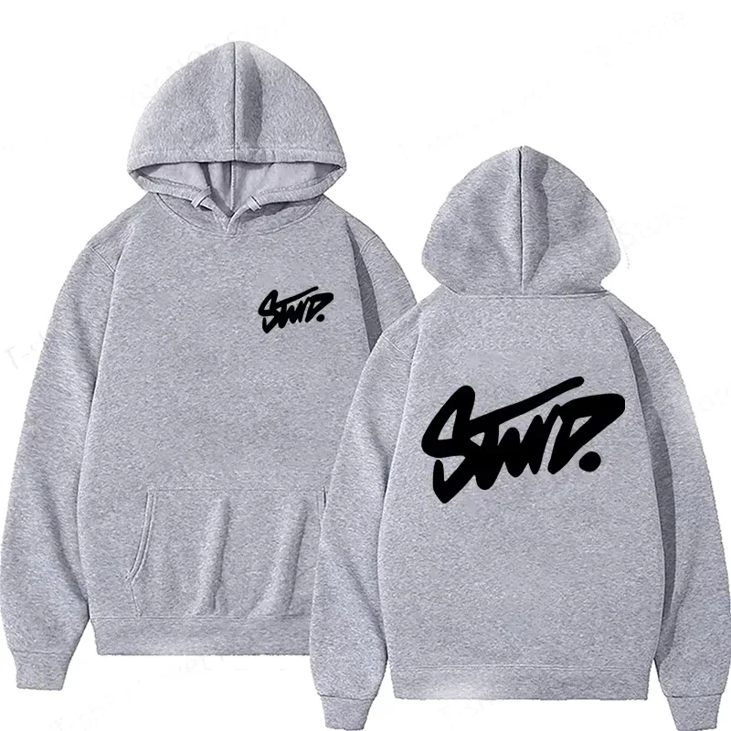 2026New Men's Hoodie Casual Fashion Pullover Sweatshirt Soft & Comfortable High-Quality Plus Size Autumn Winter Letter Print Top — image 5