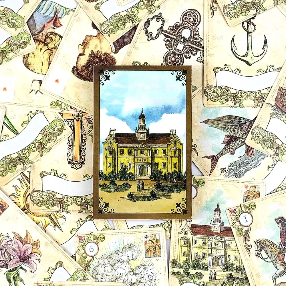 Old Style Lenormand Fortune-Telling Cards English Version A 38 Oracle Deck Divination Borad Games Cards Game Meditation & Gifts — image 3