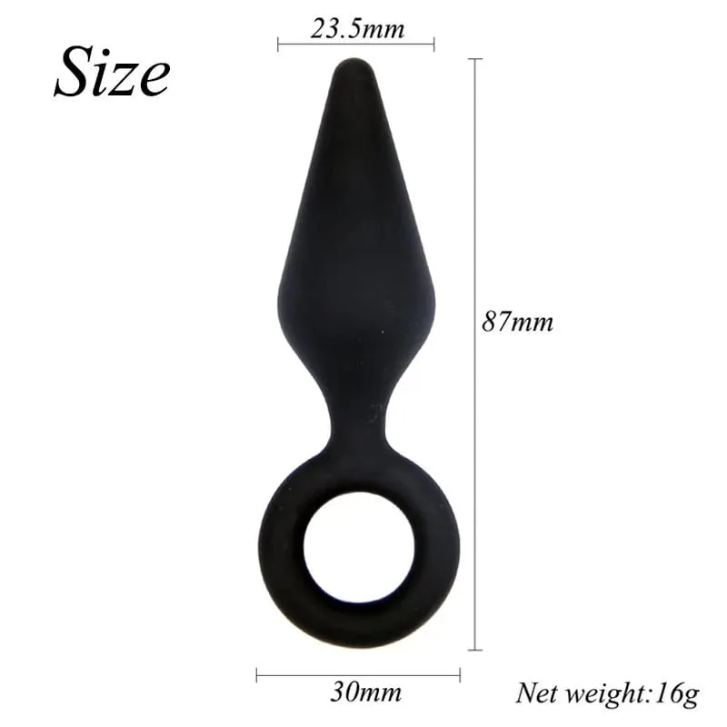 Soft Anal Dildo Butt Plug of Anal Sex Toys Prostate Massager Adult Gay Anal Plug Beads G-spot Erotic Sex Toys For Men Women — image 4