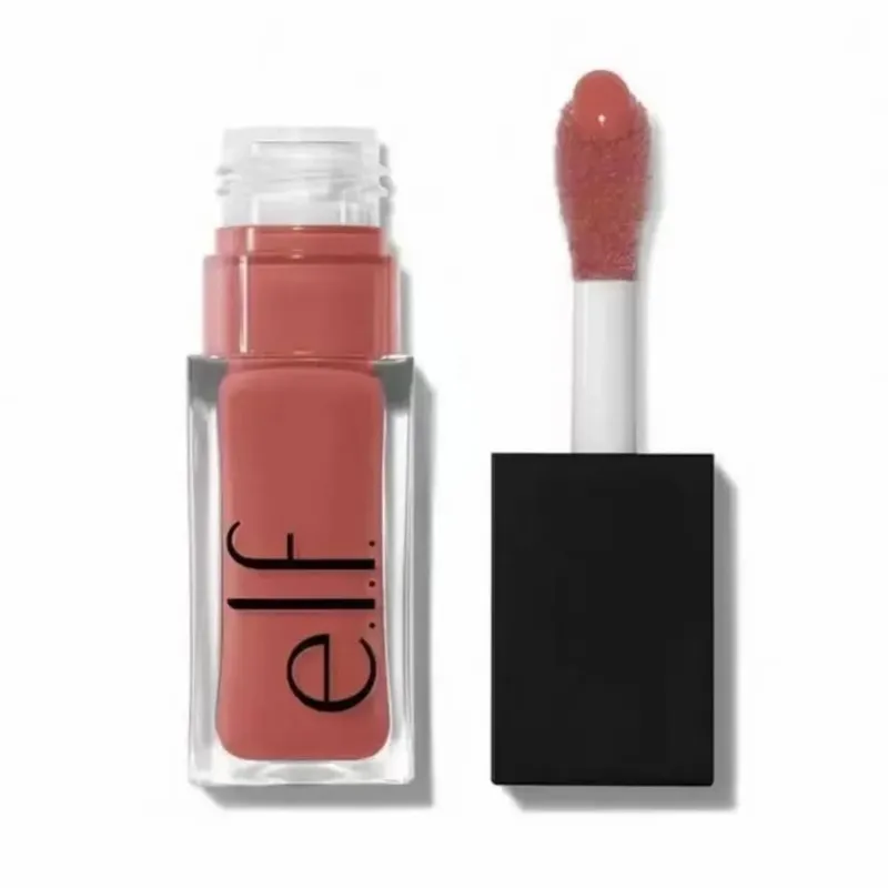 ELF Lip Gloss Natural Shine&Blush Liquid Waterproof and Sweat-Resistant Easy to Smudge Lightweight and Long-Lasting Makeup