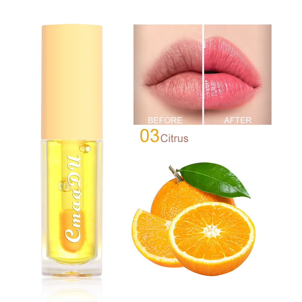 6 brilho labial que muda de cor, aroma frutado, hidratante e de longa duração, hidratação suave, tonalidade labial ativada por temperatura