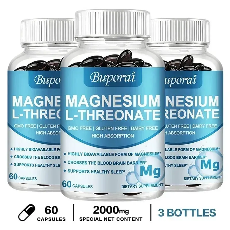 Magnesium L Threonate Supplement - Muscle Strength Bone and Joint Health Focus and Memory Enhancer Supports Nerve FunctionSup — image 10