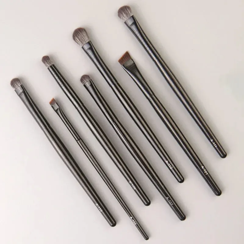 Eye Soft Bristle Eyeshadow Brushes 9-piece Set Eye Makeup Smudge Undercover Eyeliner Blade Eye Detail Small Makeup Brushes — image 3