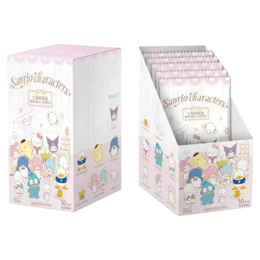 Genuine Sanrio Family Shining Dream Journey Series Limited Edition Collectible Cards Peripheral Children Holiday Toys Gifts
