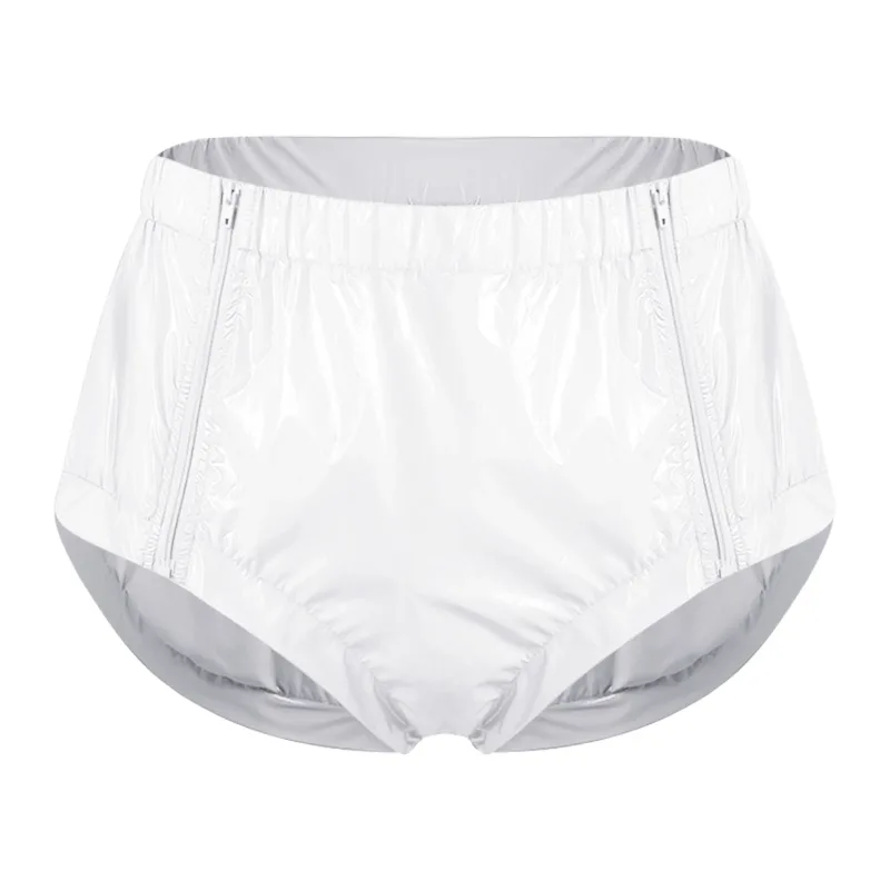 Men Waterproof Diaper Cover Elderly Bedridden Leak-proof Incontinence Briefs Tear-away Washable Adaptive Underwear Swimwear — image 31