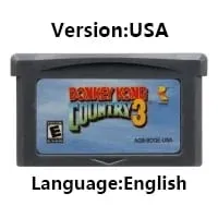 GBA Video Game Cartridge Console Card dDonkey Kong Mario Wario Series Kart Party for GBASP — image 7