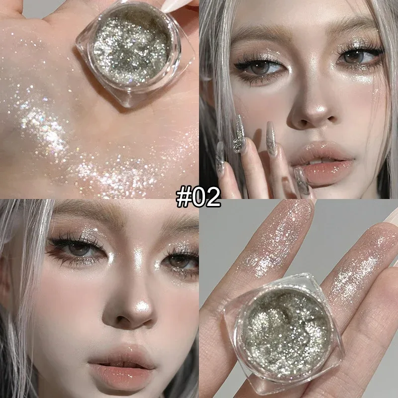 Single Eyeshadow - Ultra Sparkle Glitter Silky Matte & Luminous Pearlescent Finishes for Bold & Delicate Daily Eye Makeup Look — image 12