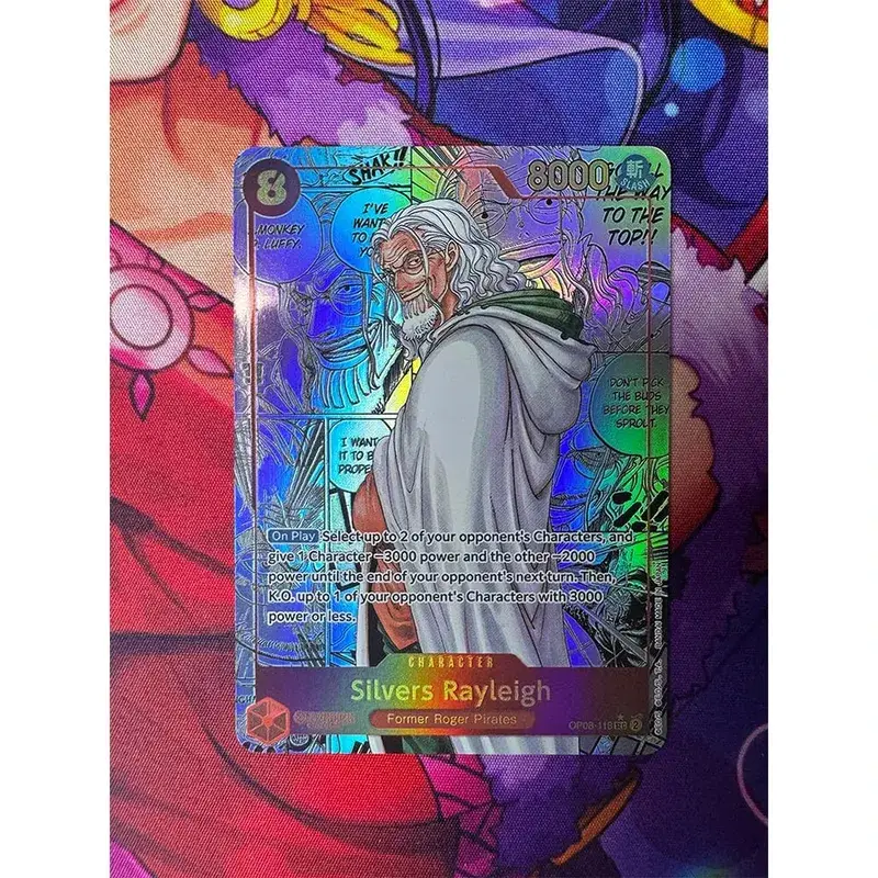 ONE PIECE Roronoa Zoro Monkey D. Luffy כרטיס אוסף תוצרת בית בגרסה יפנית אנגלית צעצועים מתנת יום הולדת לחג המולד — image 33