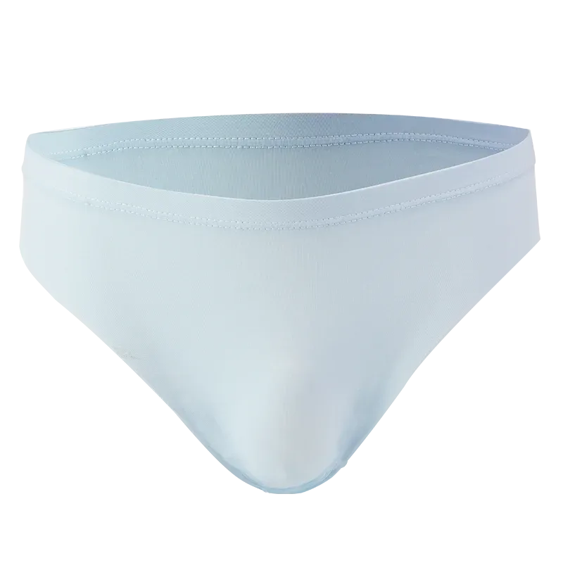 4st Ice Silk Trosor för män Sommar Transparent Sömlös Sexig Snabbtorkande Trendiga Andas Underkläder Ultratunna trosor