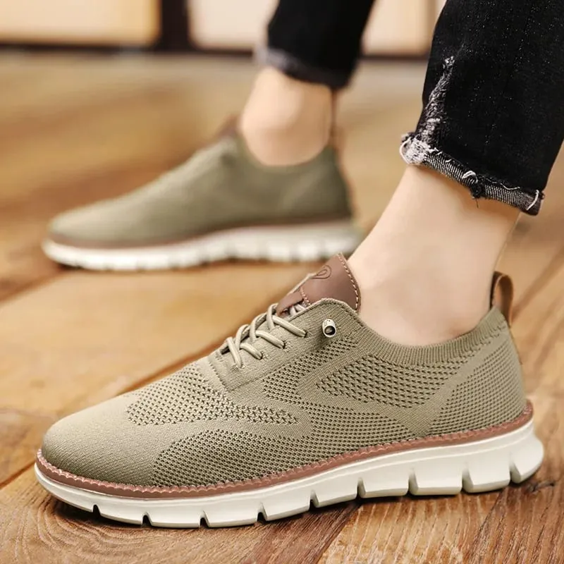 Men Casual Shoes Breeze Stylish Oxfords Fashion Formal Business Urban Breathable Shoes for Male Non Slip Dress Sneakers for Man — image 7