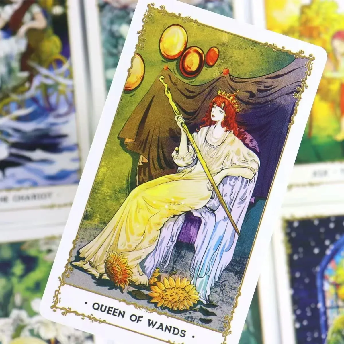 West Silent Tower 78-Card Tarot Deck for Beginners And Advanced Learners Classic Original Study Tarot Cards — image 4
