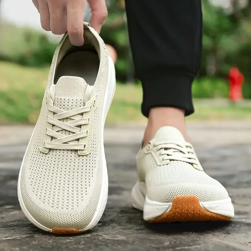 Outdoor Wide Toe Men Barefoot Shoes Fashion Casual Sneakers Lightweight Walking Running Shoes Minimalist Comfortable Sport Shoe — image 3