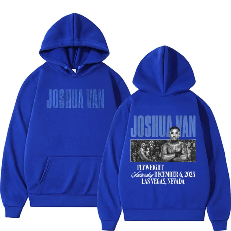Joshua Van The Fearless Fan Gifts Hoodies Men's Clothing Violence Aesthetic Sweatshirt Casual Bodywarmer Fleece Hoodie Pullovers — image 10