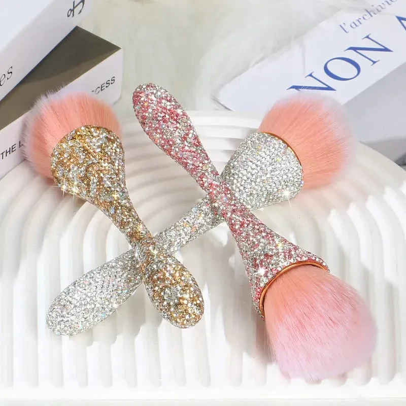 1PCDiamond Handle Makeup Brush LoosePowder Brush BlushBrushes Professional Small Waist Beauty Cosmetics Tools Brochas Maquillaje